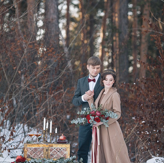 Экскурсия по красотам зимней свадьбы: 7 остановок по дороге в сказку. Часть 2.